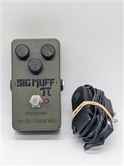 ELECTRO-HARMONIX EHX Guitar Fuzz Pedal BIG MUFF PI RUSSIAN Green